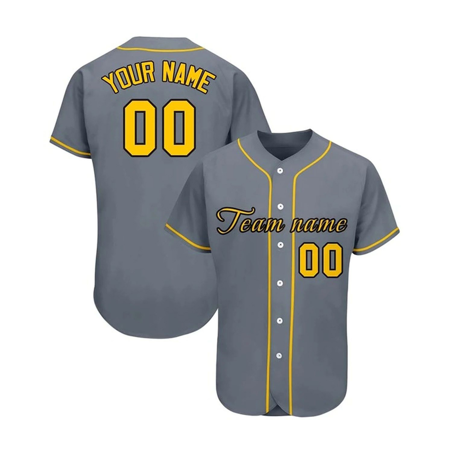<span> Personalized Men Baseball Uniforms</span>