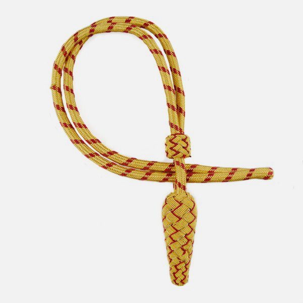 Sword Knot in Red & Gold Color customize